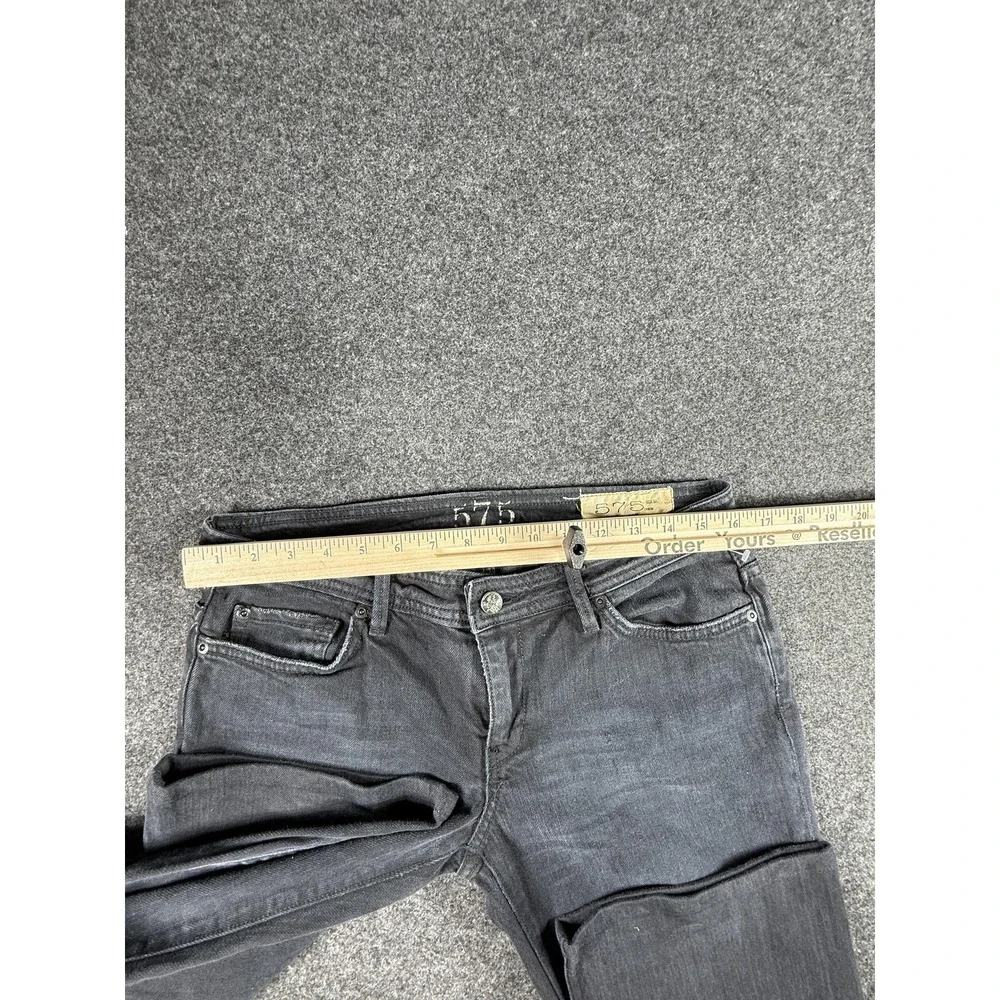 575 Denim Bootcut Jeans Faded Black‎ Size 30 Grunge Y2K Retro Streetwear